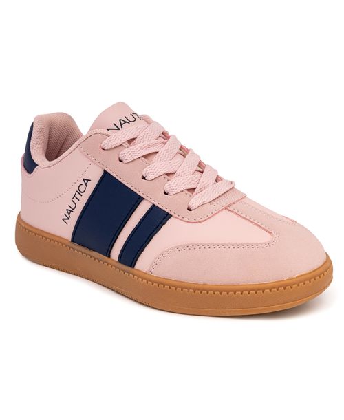 Little Girls Scott Casual Sneaker - Blush/Navy/Gum