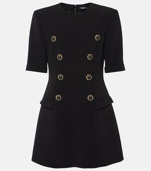 Crêpe minidress