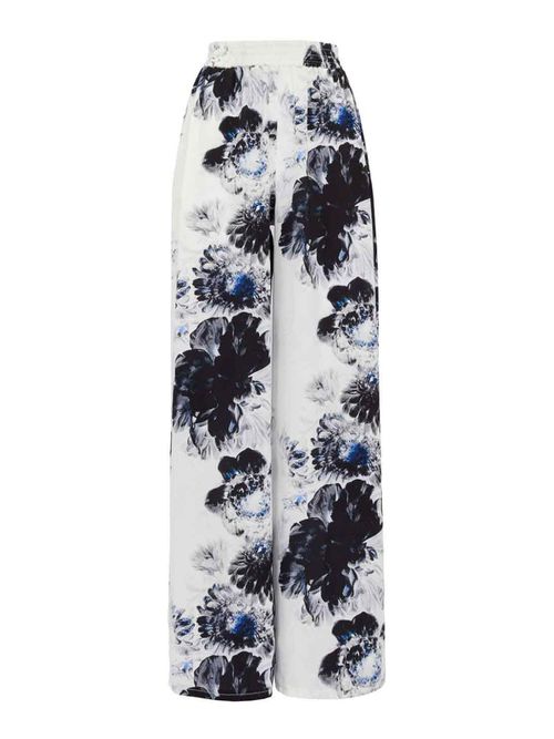 Floral trousers