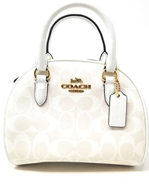 COACH Women's Sydney Satchel in Signature Canvas 