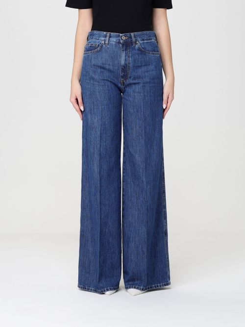 Jeans Woman color Denim