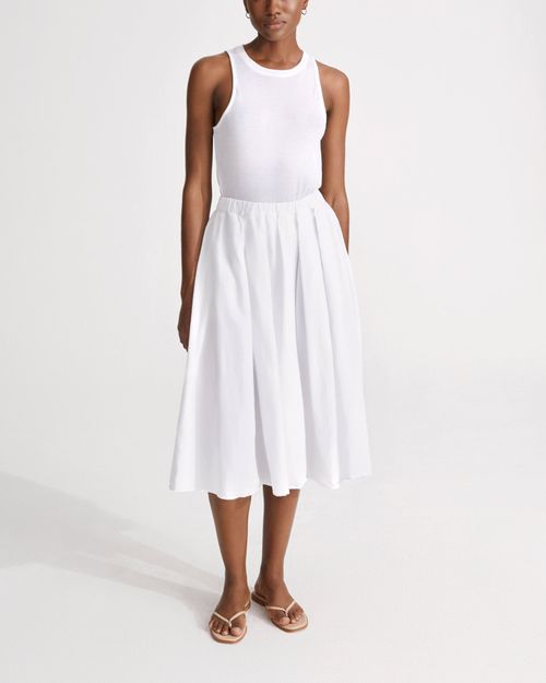 Stylein JORINA PLAIN SKIRT White