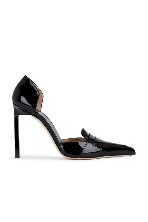 TOM FORD Eva Patent Leather 105 D'orsay Pump in Black - Black. 41 also in