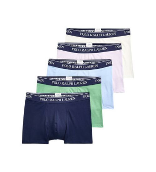 Polo Ralph Lauren for man. 714864292014 Pack of 5 multicoloured cotton classic boxers (XXL), Homewear, Multicolor