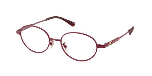 Coach HC5189TD Asian Fit 9048 Women’s Eyeglasses Burgundy Size 50 (Frame Only) - Blue Light Block Available
