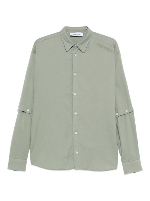 Buttoned sleeve shirt - Green