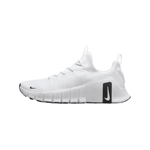 Nike Free Metcon 6 Men's Workout Shoes (FJ7127-101, White/White/Black)