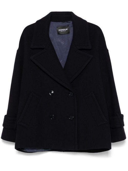 Double-breasted peacoat - Blue