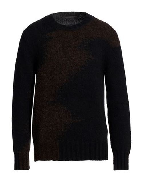 Man Sweater Dark brown Size 40 Baby alpaca wool, Polyamide, Wool