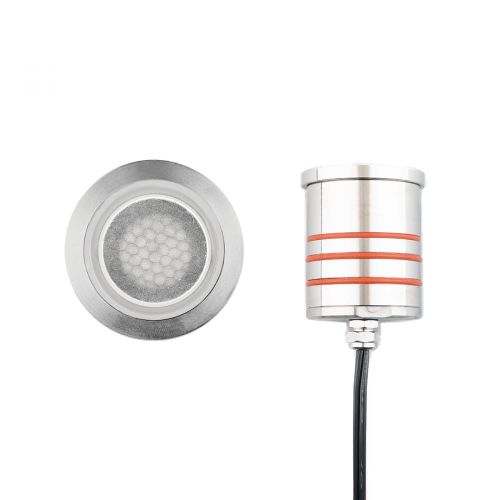 WAC Lighting 1-Light LED 2" 12V Indicator Light in Stainless Stee