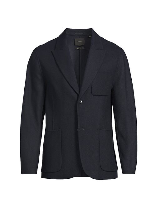 Men's Splittable Wool Blazer - Coastal