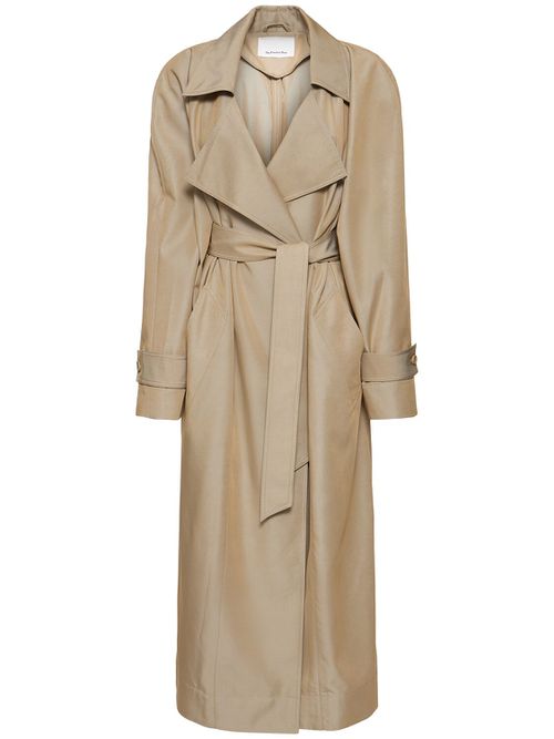 Astoria Cutout Raglan Sleeve Trench Coat