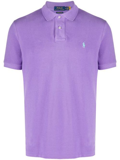 Piqué cotton polo shirt