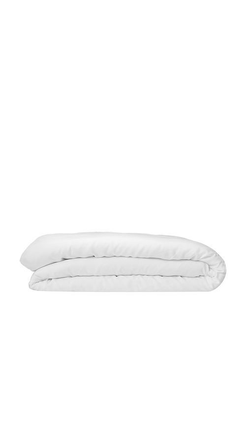 Barefoot Dreams Full/Queen Washed Bamboo Duvet Cover in White