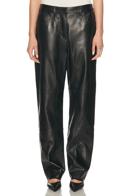 Jil Sander 115 Trouser in Black - Black.  40 also in 34
