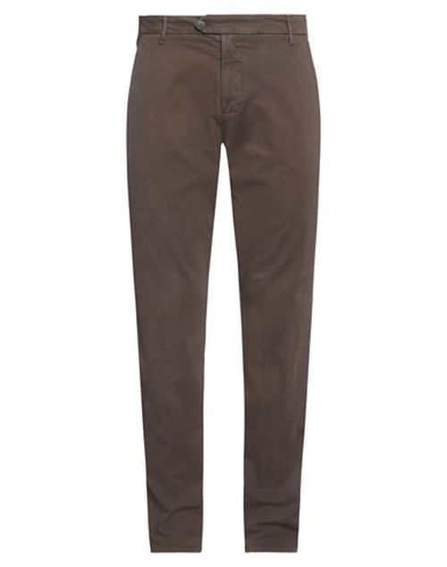 Roÿ Roger's Man Pants Dark brown Size 40 Cotton, Elastane
