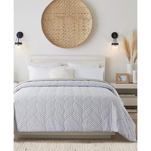 St James Home Cotton Reversible Down Alternative Blanket- King