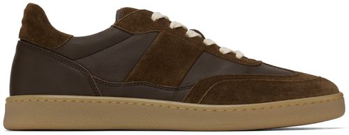 COLLEGIUM Brown Pillar Court II Sneakers
