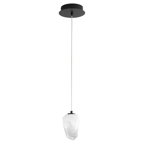 Black LED Pendant from the Vivo Collection