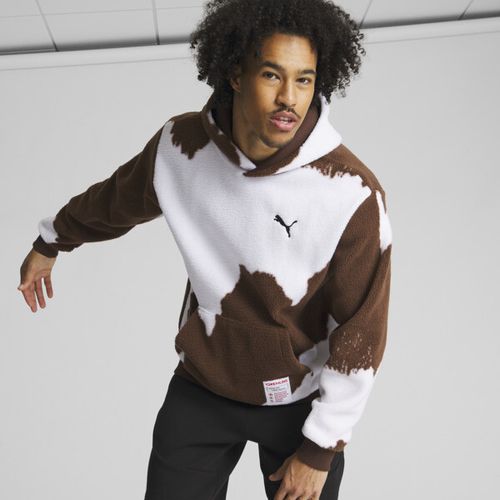 PUMA HOOPS x GREMLINS Men's Hoodie in Brown