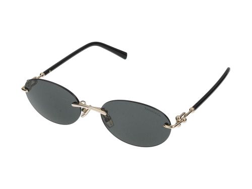 0TF3104D Rimless Metal Sunglasses — Gold
