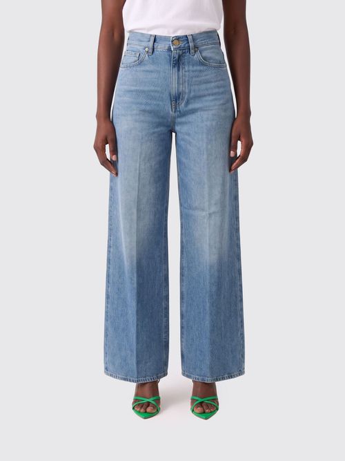 Jeans Woman color Denim