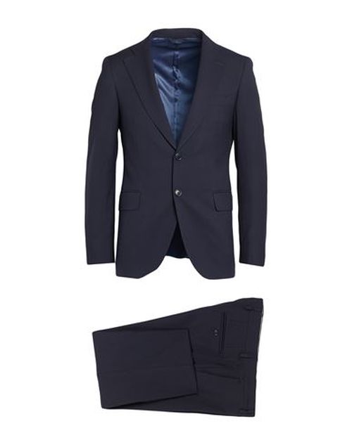 Man Suit Midnight blue Size 38 Polyester, Viscose, Elastane