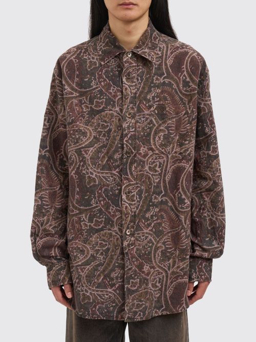 Shirt Men color Green