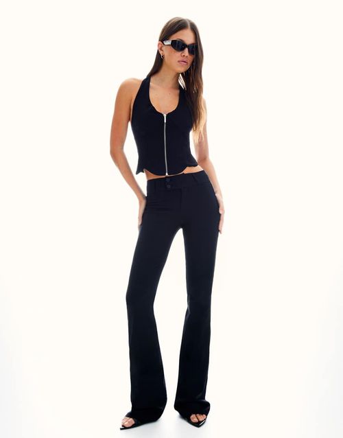 Bengaline trousers in black
