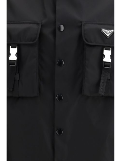 Recycled Polyamide Shirt — Black