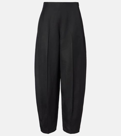 Yvette barrel-leg pants