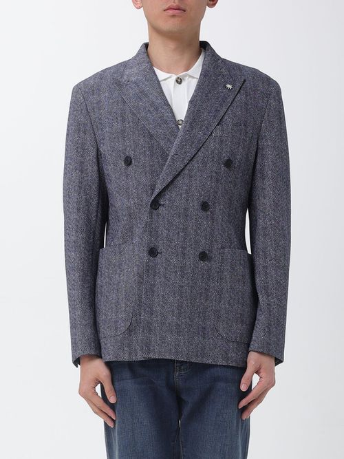 Jacket Men color Blue