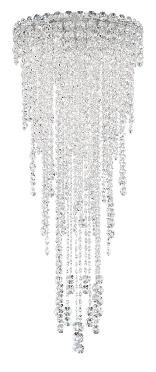 Chantant 4-Light Flush Mount Ceiling Light in Stainless Stee