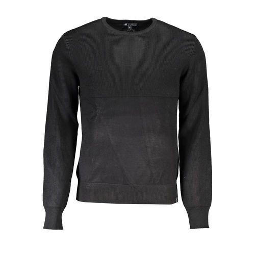 U.S. Grand Polo Black Viscosa Mens Men's Sweater