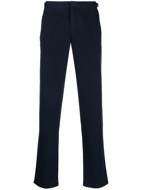 Fallon stretch-cotton trousers - Blue