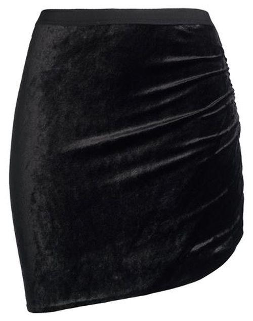 Woman Mini skirt Black Size 6 Viscose, Polyamide