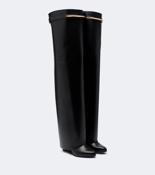 Shark Pinch leather over-the-knee boots