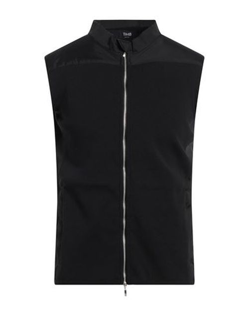Man Vest Black Size L Polyamide, Elastane