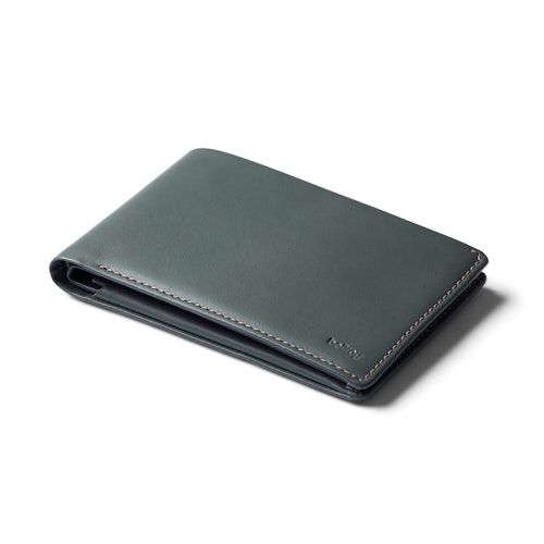 Travel Wallet Leather Passport Holder, RFID Blocking Everglade