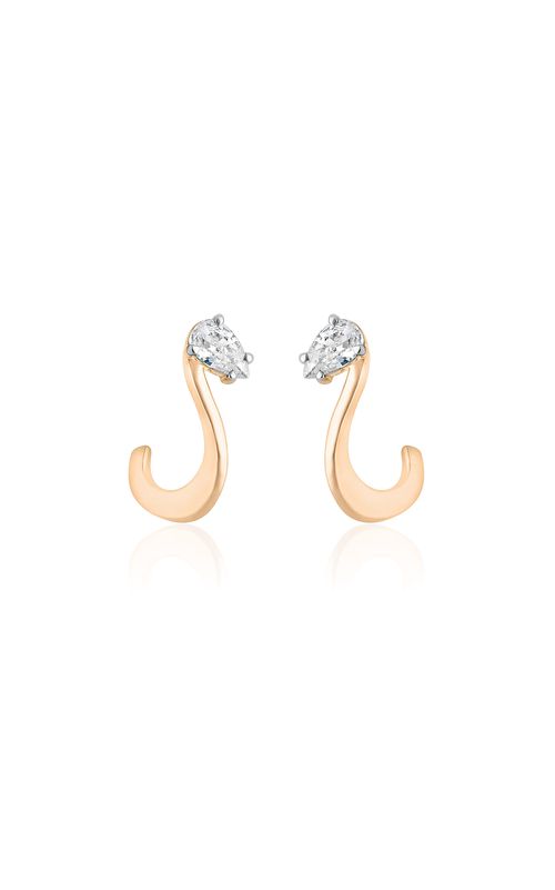 18K Rose Gold Nova Pair of Earrings