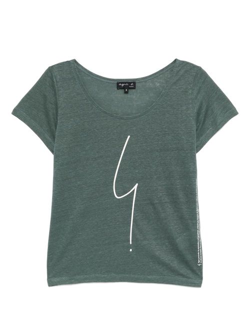 Graphic-print t-shirt - Green