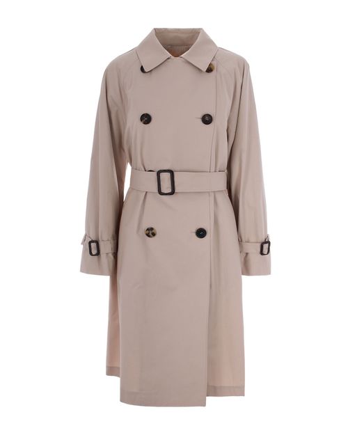 Natural Shirt Collar Trench Coat