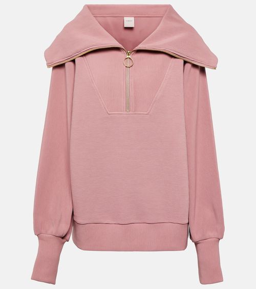 Vine ribbed-knit sweater