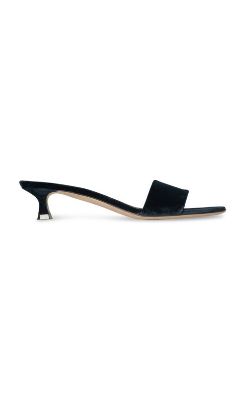 Combo Slide Two Velvet Sandals - Moda Operandi