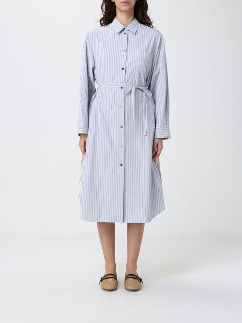 Dress Woman color Gnawed Blue