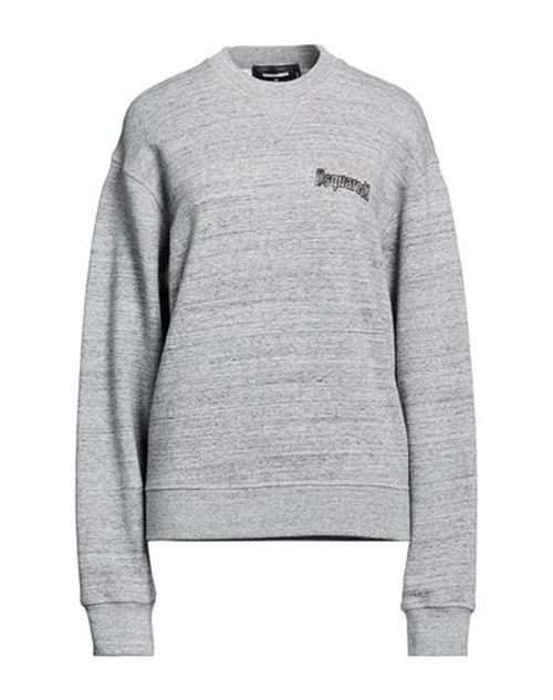 Woman Sweatshirt Grey Size XS Cotton, Elastane
