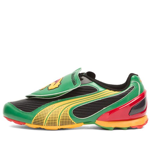 Women's V-S1 Ahluwalia Op1 Sneaker in Archive Green/Yellow Sizzle/Black-Candy Apple
