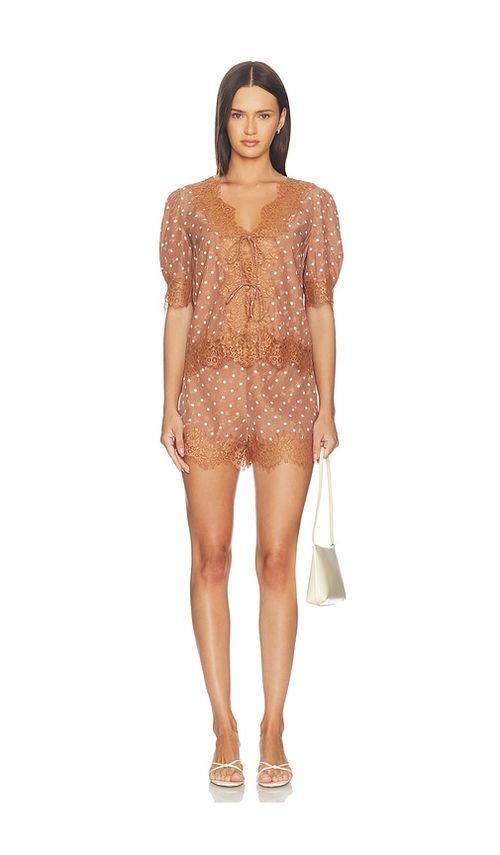 SAYLOR Melodie Set in Mocha Mousse. S also in XS