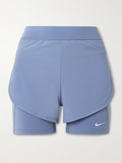 Universa 2-in-1 Dri-fit Running Shorts - Purple