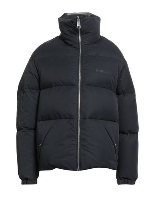 Man Puffer Black Size 00 Cotton, Polyamide